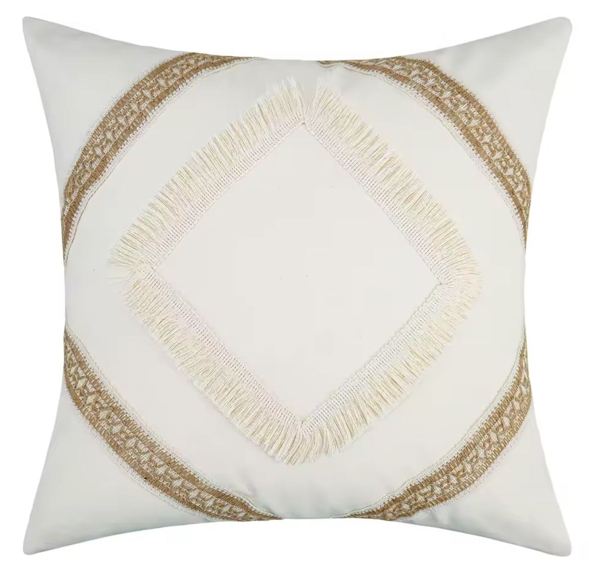 Lot de 4 coussins décoratifs style bohème - Maza