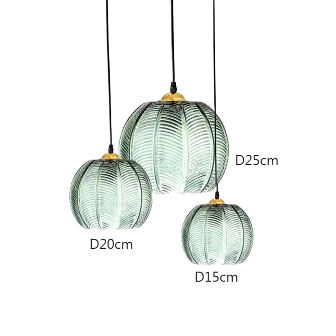 Lampes suspendues style bohème 3 tailles au choix - Gatsby