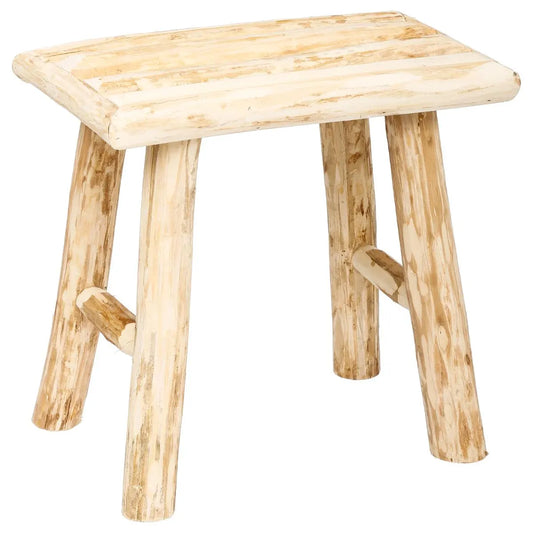 Tabouret en peuplier style bohème - Woody