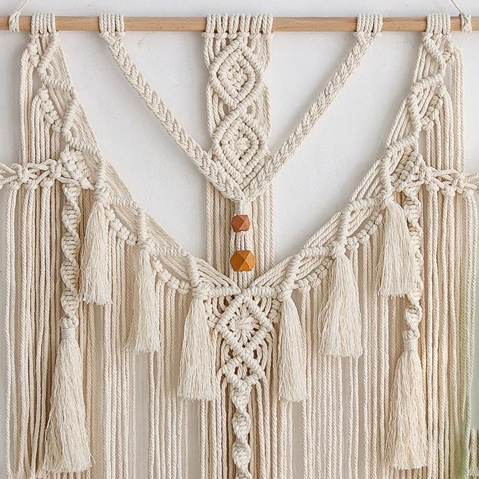 Macramé wandkleed in Boheemse stijl - Soula